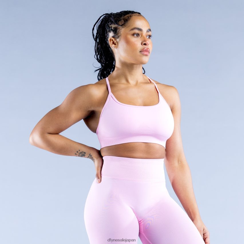 jp Dfyne ダイナミックバックレススポーツブラ 1 淡いローズピンク 62HFZP3 トップス