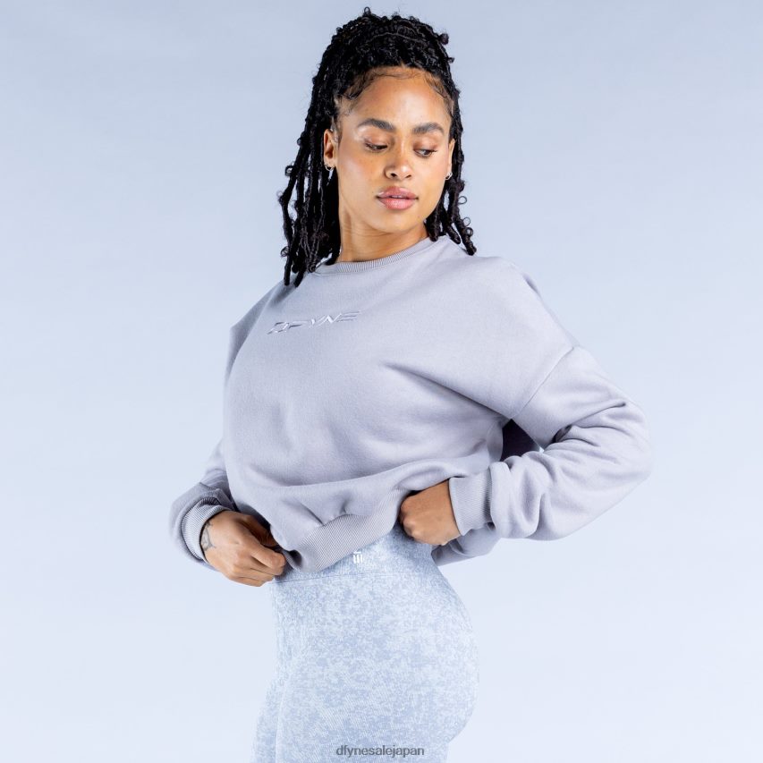 jp Dfyne リュクス リバイブ クロップ セーター 2 ストーングレー 62HFZP34 トップス