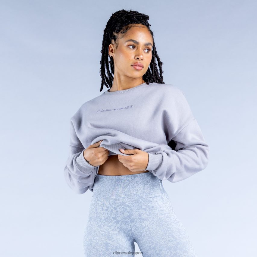 jp Dfyne リュクス リバイブ クロップ セーター 2 ストーングレー 62HFZP34 トップス