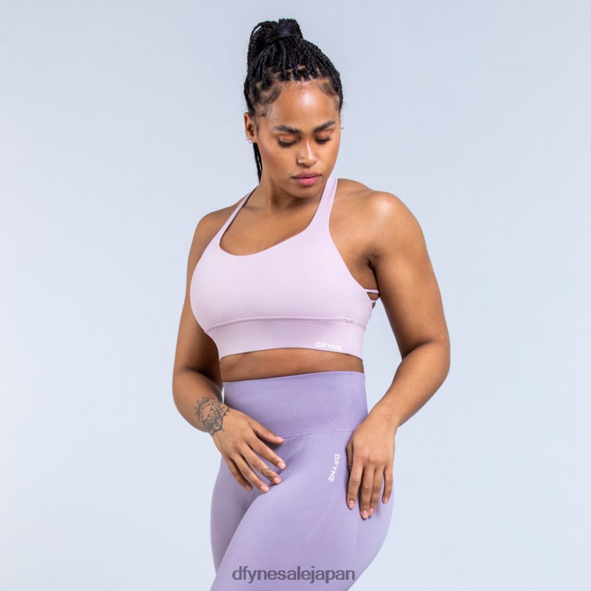 jp Dfyne オリジン ミディアムサポート スポーツブラ スモーキーパープル 62HFZP102 トップス