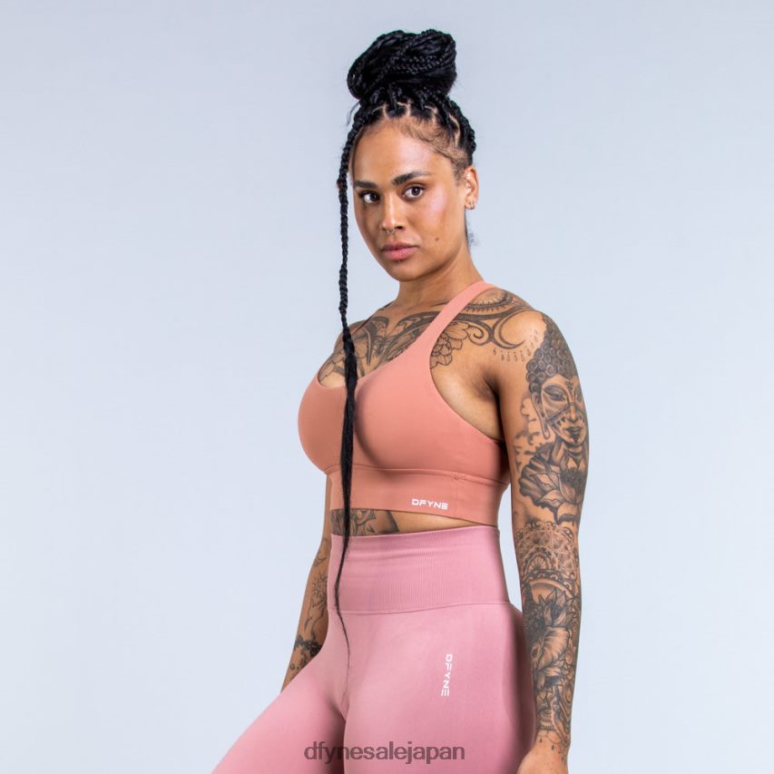 jp Dfyne オリジン ミディアムサポート スポーツブラ レンガ 62HFZP103 トップス