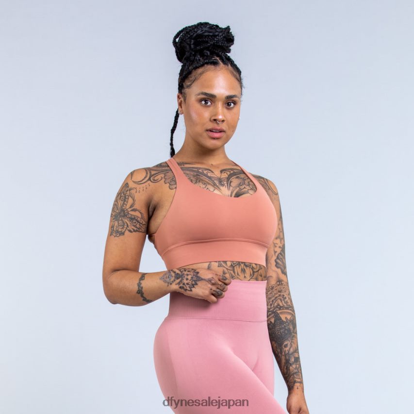jp Dfyne オリジン ミディアムサポート スポーツブラ レンガ 62HFZP103 トップス