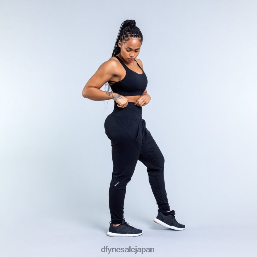 jp Dfyne オリジン ミディアムサポート スポーツブラ マットブラック 62HFZP117 トップス