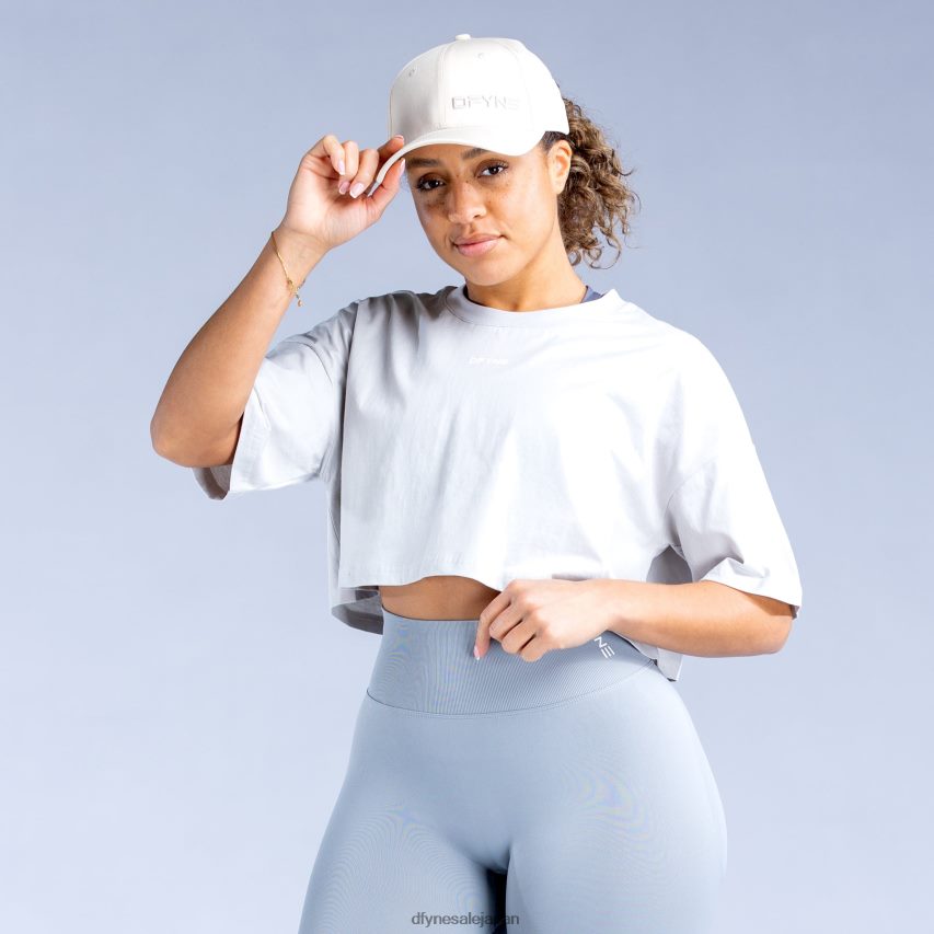 jp Dfyne 復活クロップトップ アイスグレー 62HFZP132 衣類