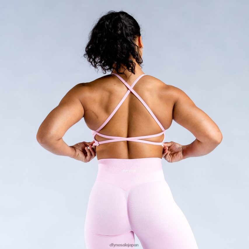 jp Dfyne ダイナミックミストバックレススポーツブラ 淡いローズピンクのミスト 62HFZP155 トップス