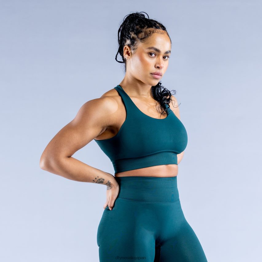 jp Dfyne ダイナミックスポーツブラ 濃いエメラルドグリーン 62HFZP42 トップス