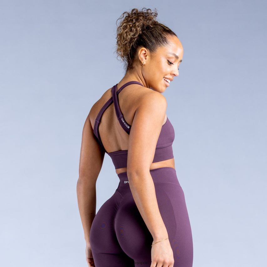 jp Dfyne ダイナミックスポーツブラ プラムパーフェクト 62HFZP47 トップス