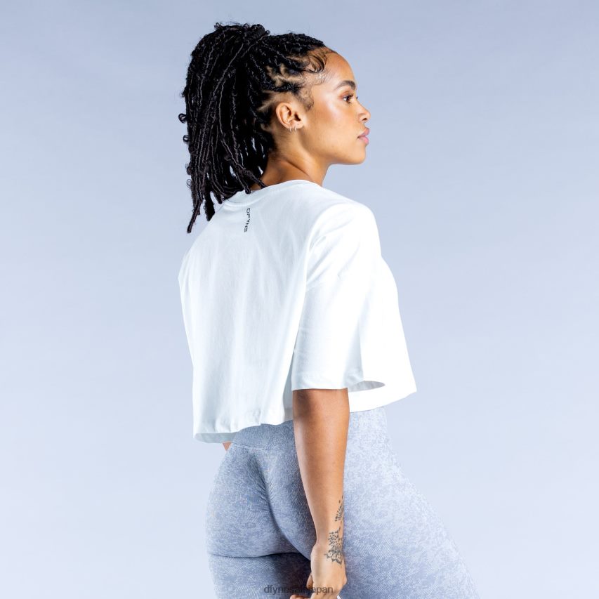 jp Dfyne 復活クロップトップ 白 62HFZP87 衣類