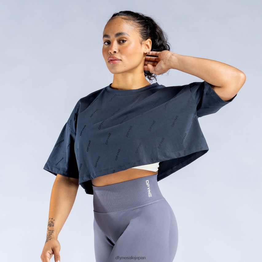 jp Dfyne Revive シグネチャー クロップトップ スレートグレー 62HFZP52 衣類