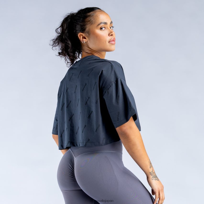 jp Dfyne Revive シグネチャー クロップトップ スレートグレー 62HFZP52 衣類