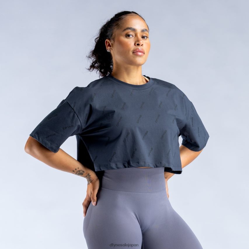 jp Dfyne Revive シグネチャー クロップトップ スレートグレー 62HFZP52 衣類