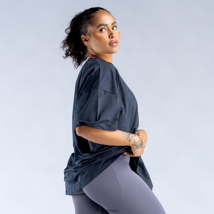 jp Dfyne リバイブシグネチャーオーバーサイズT スレートグレー 62HFZP50 トップス