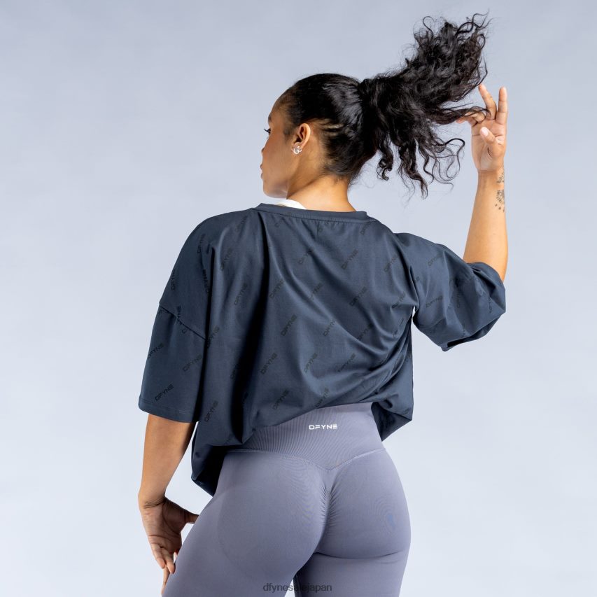 jp Dfyne リバイブシグネチャーオーバーサイズT スレートグレー 62HFZP50 トップス